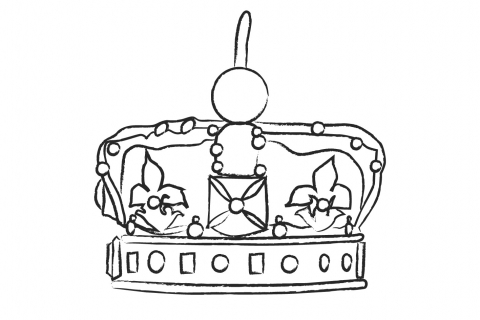 Imperial State Crown à colorier