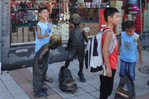 Enfants statues à Pekin