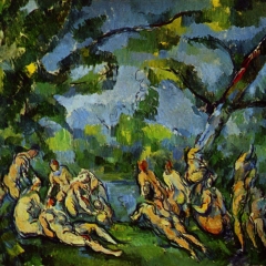 Baigneurs de Paul Cézanne via Wikimedia Commons
