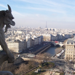Vue depuis Notre-Dame par Alejandro Diaz-Caro via Wikimedia Commons