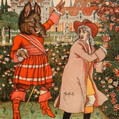 La Bête illustration de Walter Crane via Wikimedia Commons