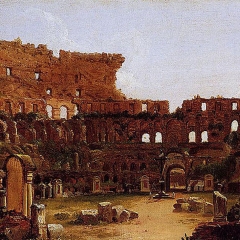L'intérieur du Colisée par Thomas Cole via Wikimedia Commons