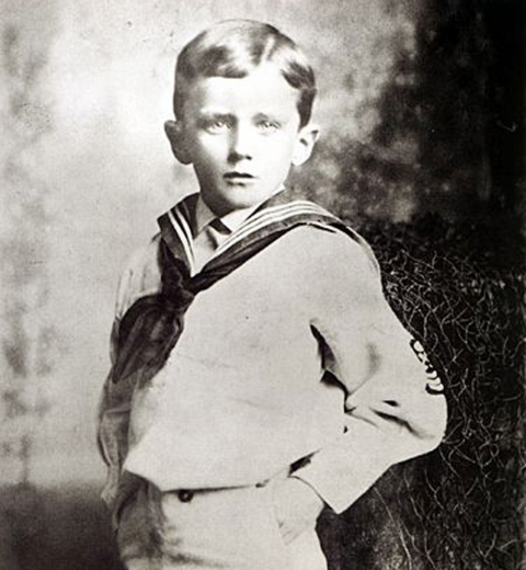 James Joyce enfant via Wikimedia Commons